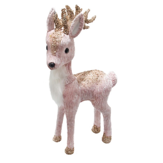 RENA ROSA DELUXE - ALT 43 CM X LARG 22 CM (CL0236)
