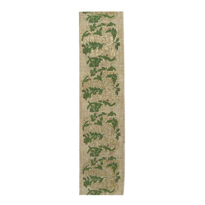 FITA NATALINA DECORADA - COMP 9.14 M X LARG 6.3 CM (CR0279)