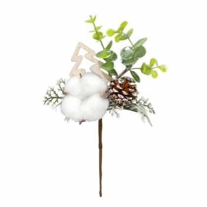 HASTE ALGODAO E PINHO - ALT 22 CM (CF0660)