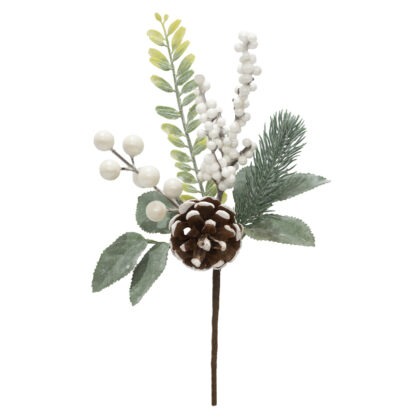 HASTE PEROLAS COM PINHO - ALT 28 CM (CF0129)