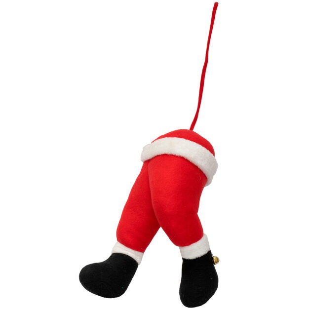 PENDENTE PERNA PAPAI NOEL - 45X33X19CM (CL0855)