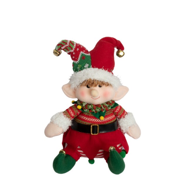 ELFO SENTADO - ALT 30 X LARG 19 CM (CM0028)