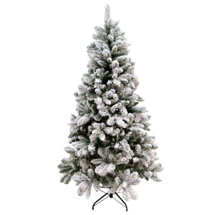 ARVORE DE NATAL COM FLOCOS DE NEVE 1037 GALHOS - ALT 2.10 M (AR0017-1037)