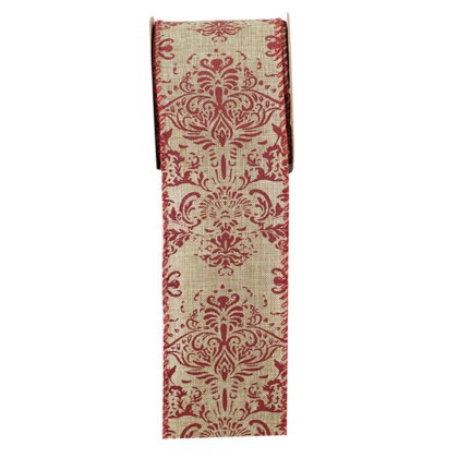 FITA NATALINA DECORADA - COMP 9.14 M X LARG 6.3 CM (CR0278)
