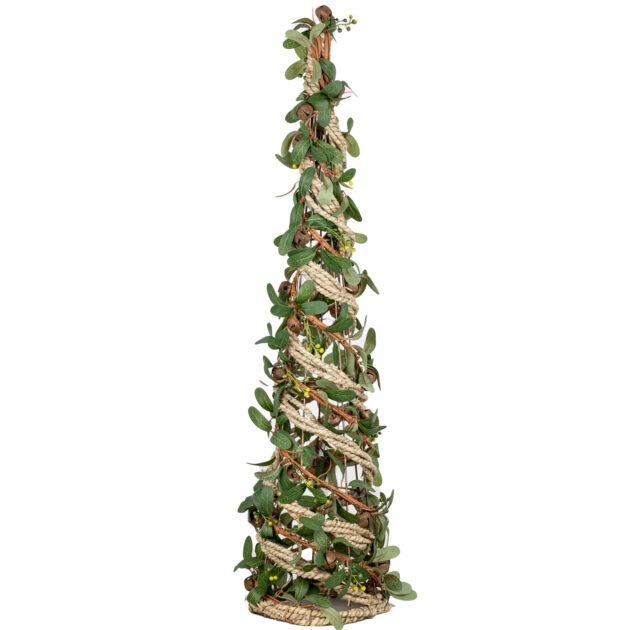 ARVORE DECORATIVA COM FOLHAGEM G - ALT 80 CM (CA0177)