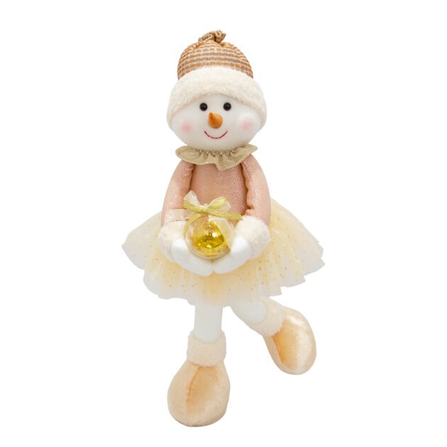 BONECA NUDE COM BOLA - ALT 37 CM (CL0706)