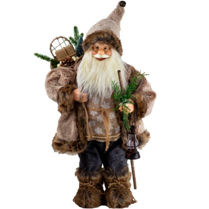 PAPAI NOEL RUSTICO - ALT 80 CM (CS0177)