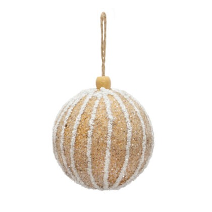 BOLA DECORADA C/2 - DIAM 10 CM (CE0137)