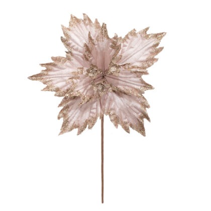 POINSETIA ROSA CLARO - ALT 22 CM X DIAM 22 CM (CF0755)