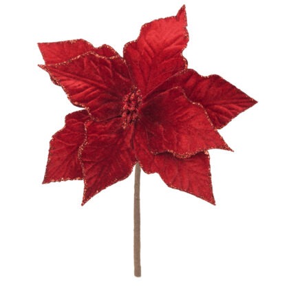 POINSETIA VELUDO VERMELHO - ALT 35 CM (CF1301)