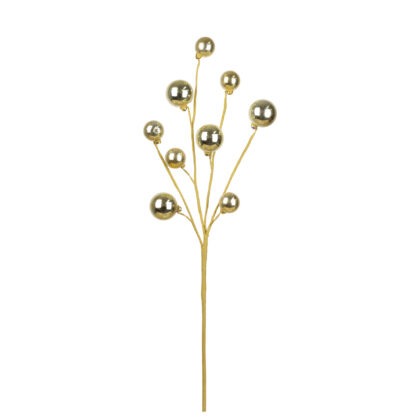 HASTE BOLINHAS DOURADO - ALT 55 CM (CF1312)