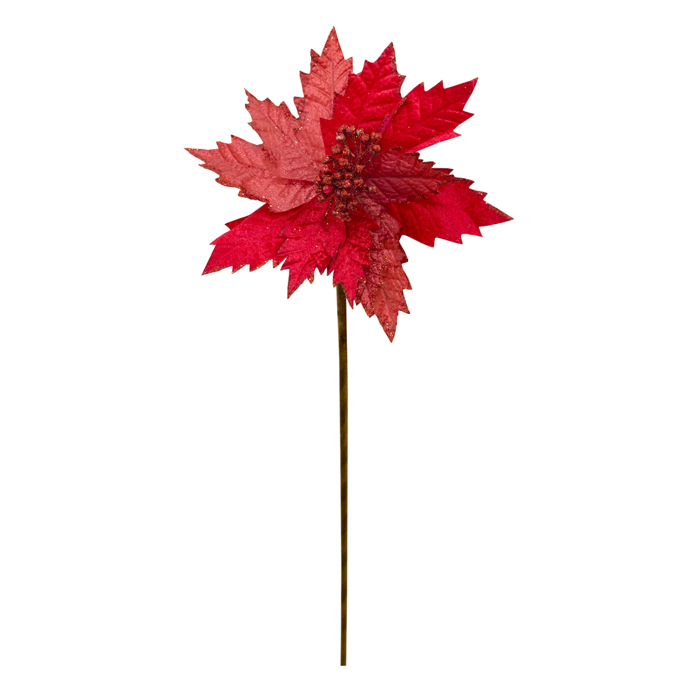 POINSETIA VERMELHO - ALT 65 CM X DIAM 30 CM (CF0335)