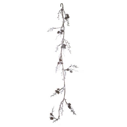 PENDENTE COM PINHA E CRISTAIS - ALT 1.30 M (CF1354)