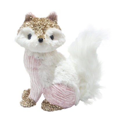 RAPOSA ROSA DELUXE - ALT 19 CM X LARG 15 CM (CL0233)