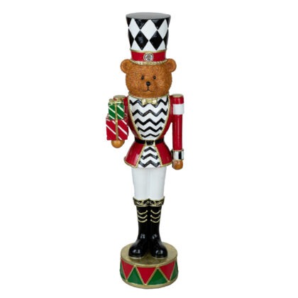 URSO QUEBRA NOZES RESINA - ALT 46 CM (CA0297)