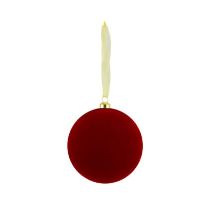 BOLA VELUDO BORDO C/ 1 - DIAM 15 CM (CE0441)