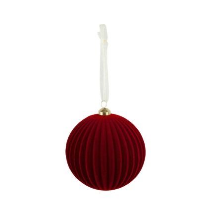 BOLA VELUDO BORDO C/ 1 - DIAM 15 CM (CE0445)