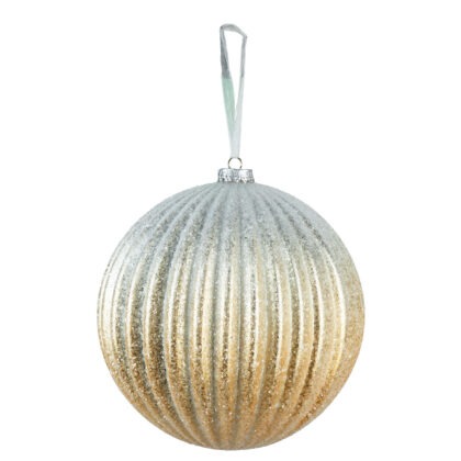 BOLA CHAMPAGNE DEGRADE C/ 1 - DIAM 15 CM (CE0494)