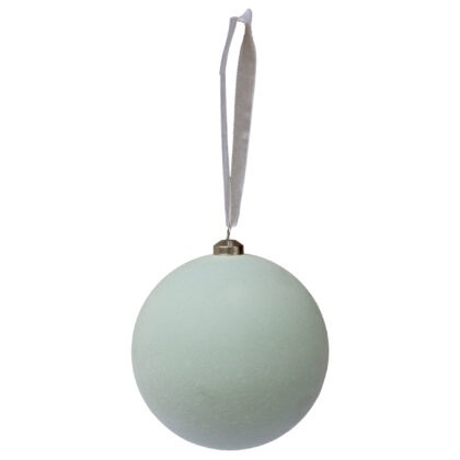 BOLA MENTA VELUDO C/ 1 - DIAM 20 CM (CE0547)