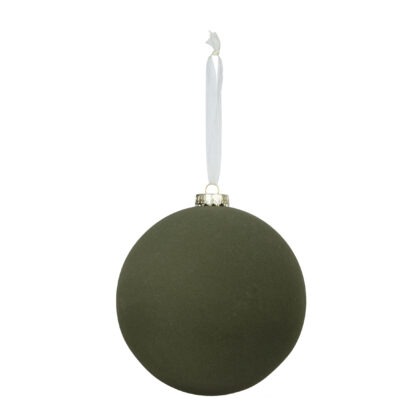 BOLA VERDE MUSGO C/ 1 - DIAM 15 CM (CE0557)