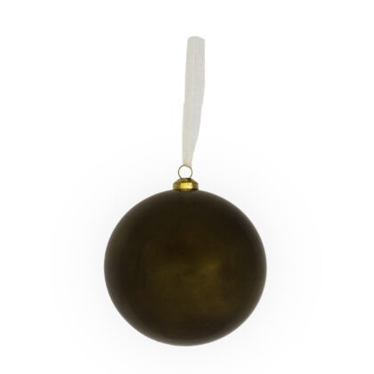 BOLA VERDE OCRE C/1 - DIAM 15 CM (CE0560)