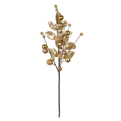 HASTE DOURADA COM GLITTER - ALT 50 CM (CF1065)