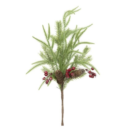 HASTE BERRY COM PINHA - ALT 45 CM (CF1171)