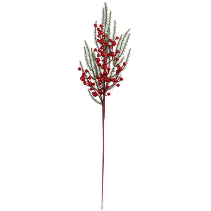HASTE PINHEIRO COM BERRY - ALT 74 CM (CF1368)